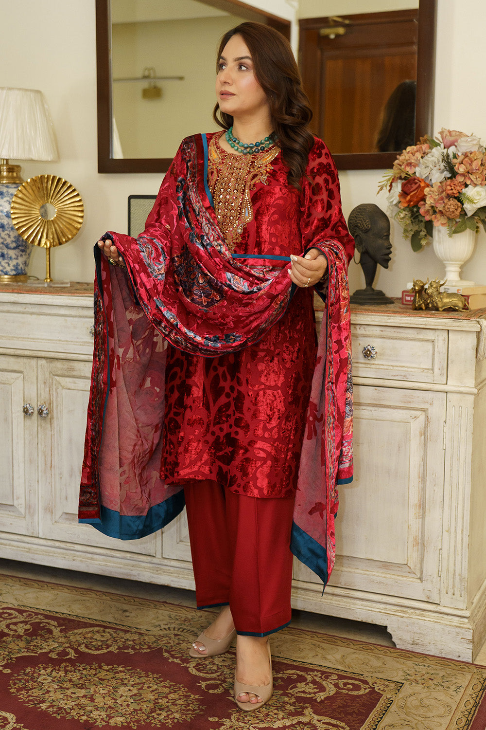 BRASSO VELVET WINTER SET