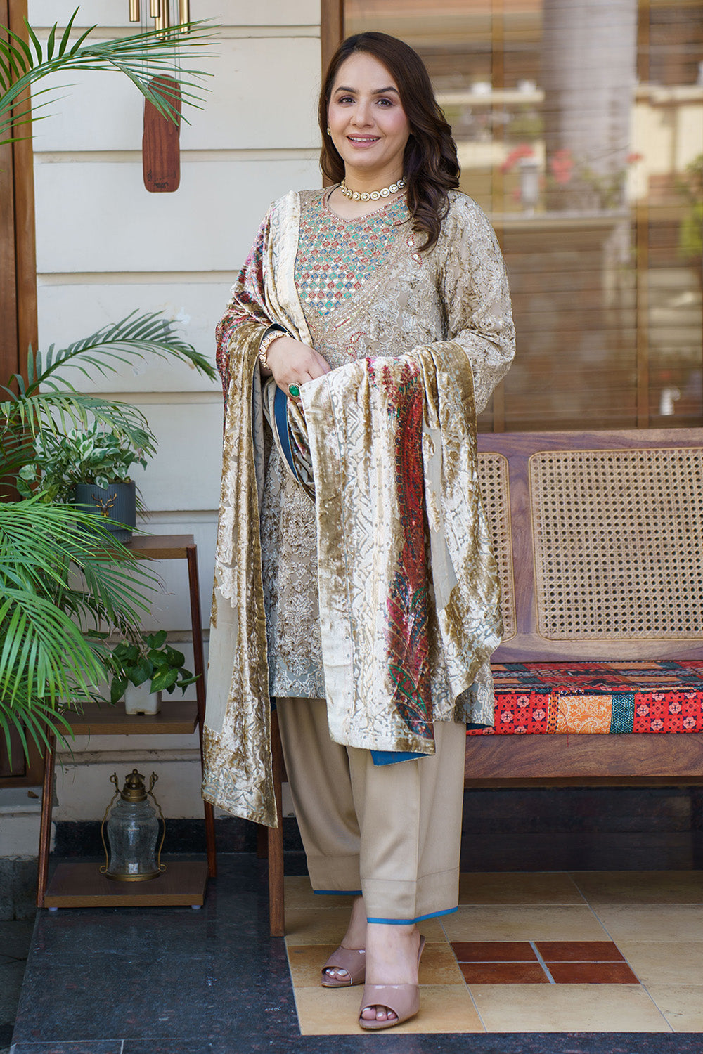 BRASSO VELVET WINTER SET