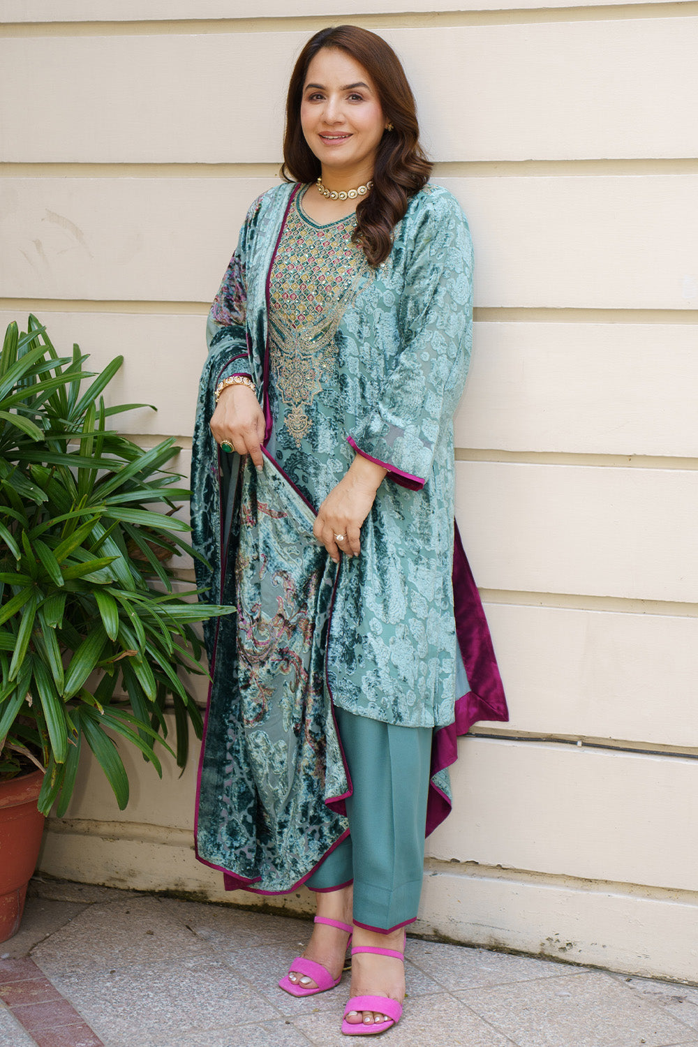 BRASSO VELVET WINTER SET