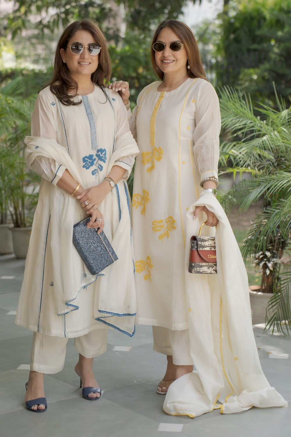 Ivory Azure Set