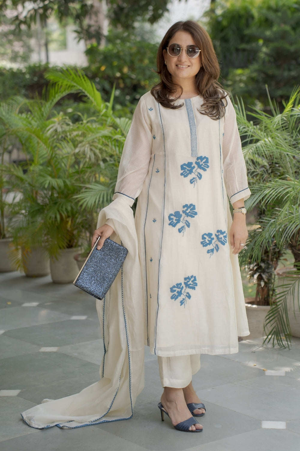 Ivory Azure Set