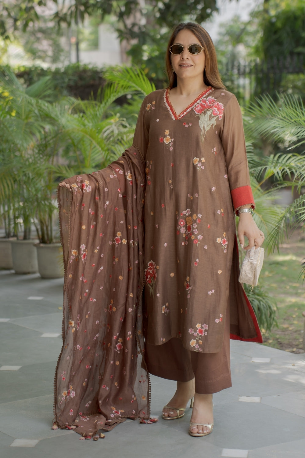Mocha Wildflower Set