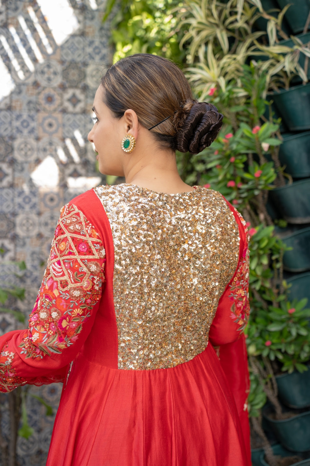 Gulnaar Anarkali Set