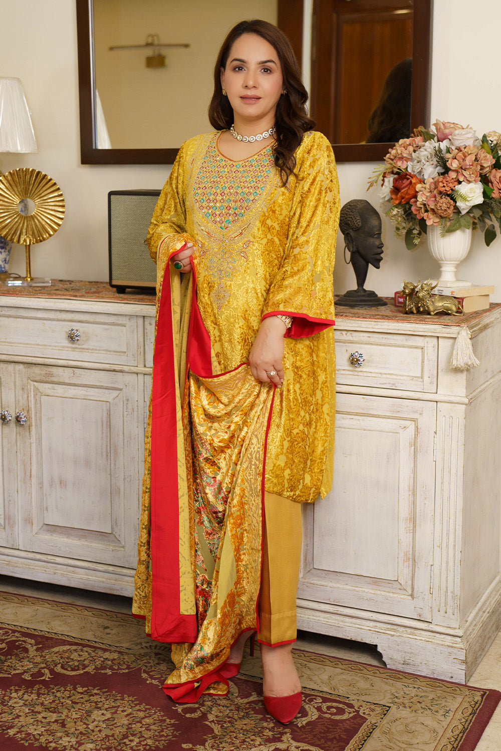 BRASSO VELVET WINTER SET