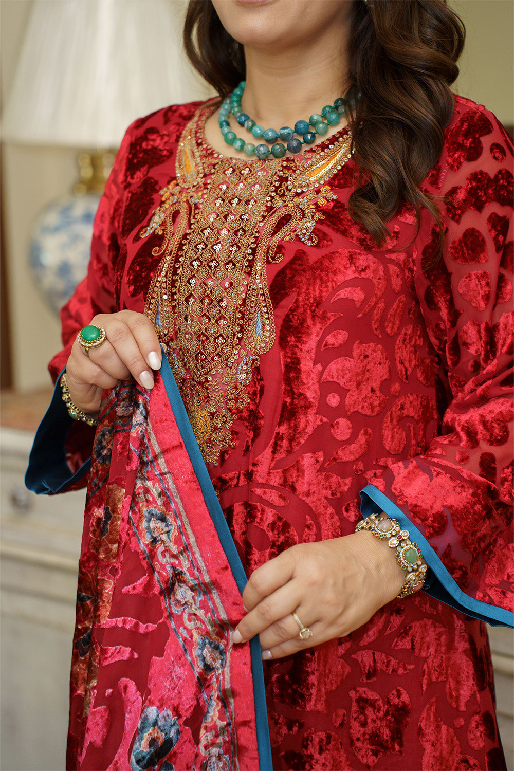 BRASSO VELVET WINTER SET
