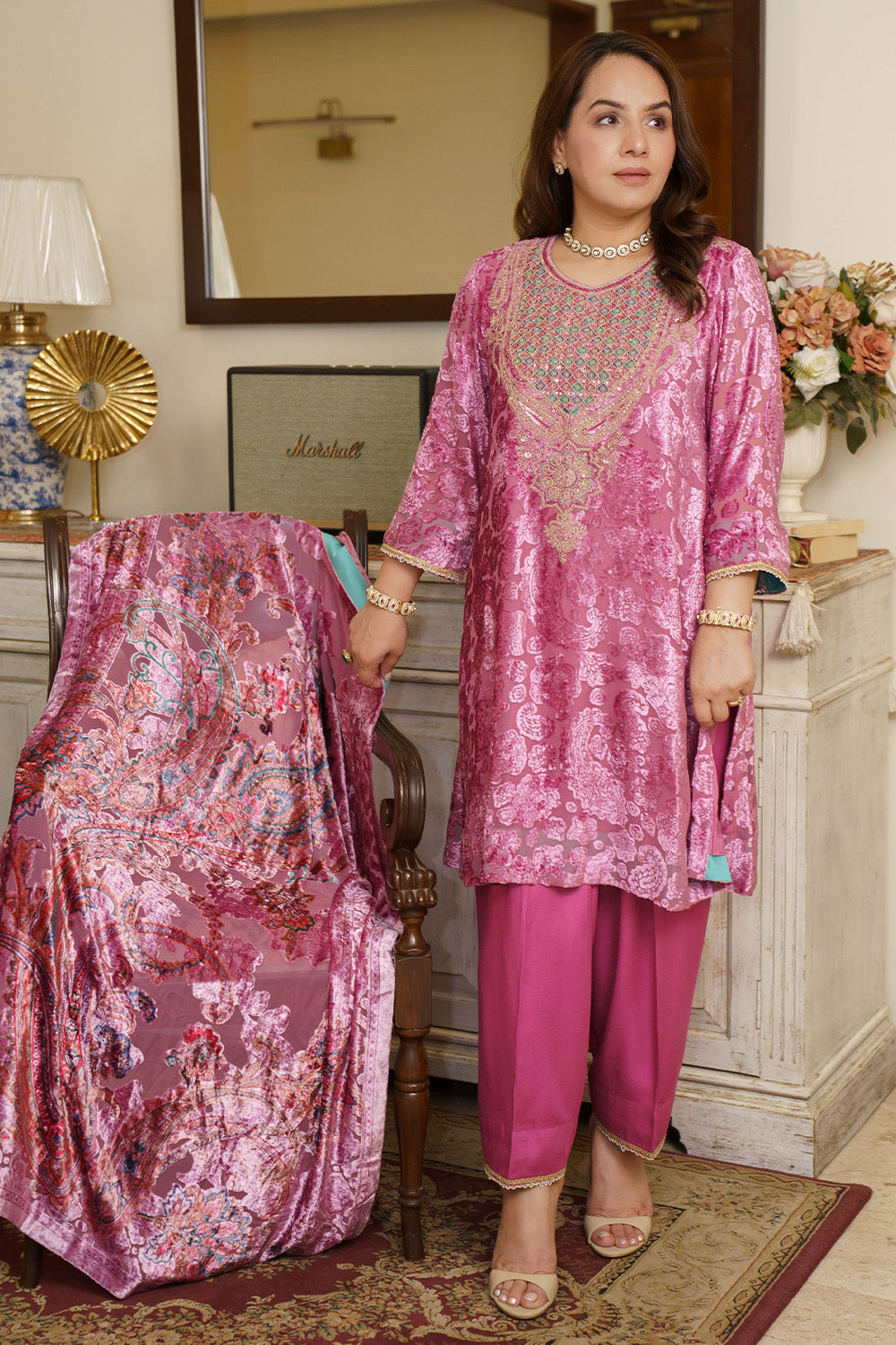 BRASSO VELVET WINTER SET