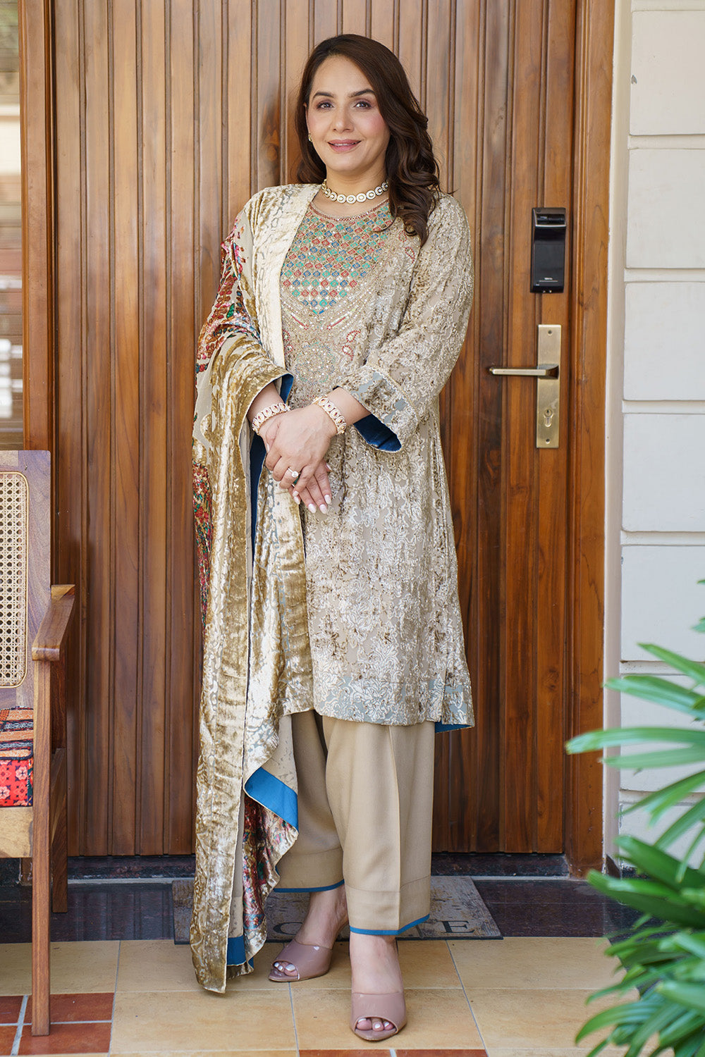 BRASSO VELVET WINTER SET
