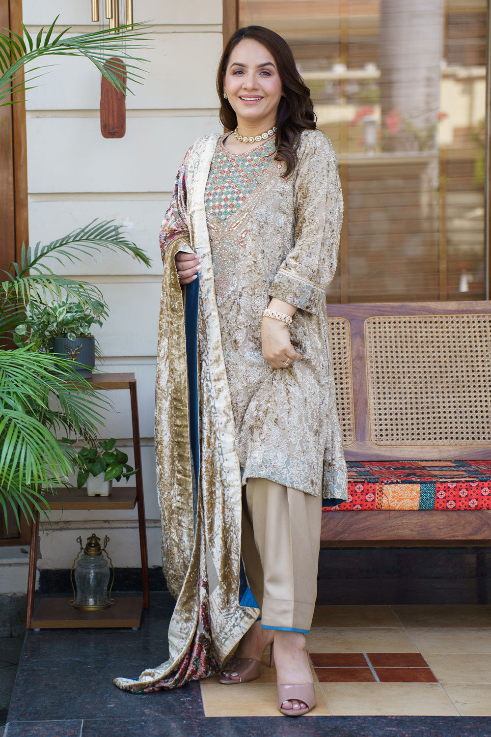 BRASSO VELVET WINTER SET