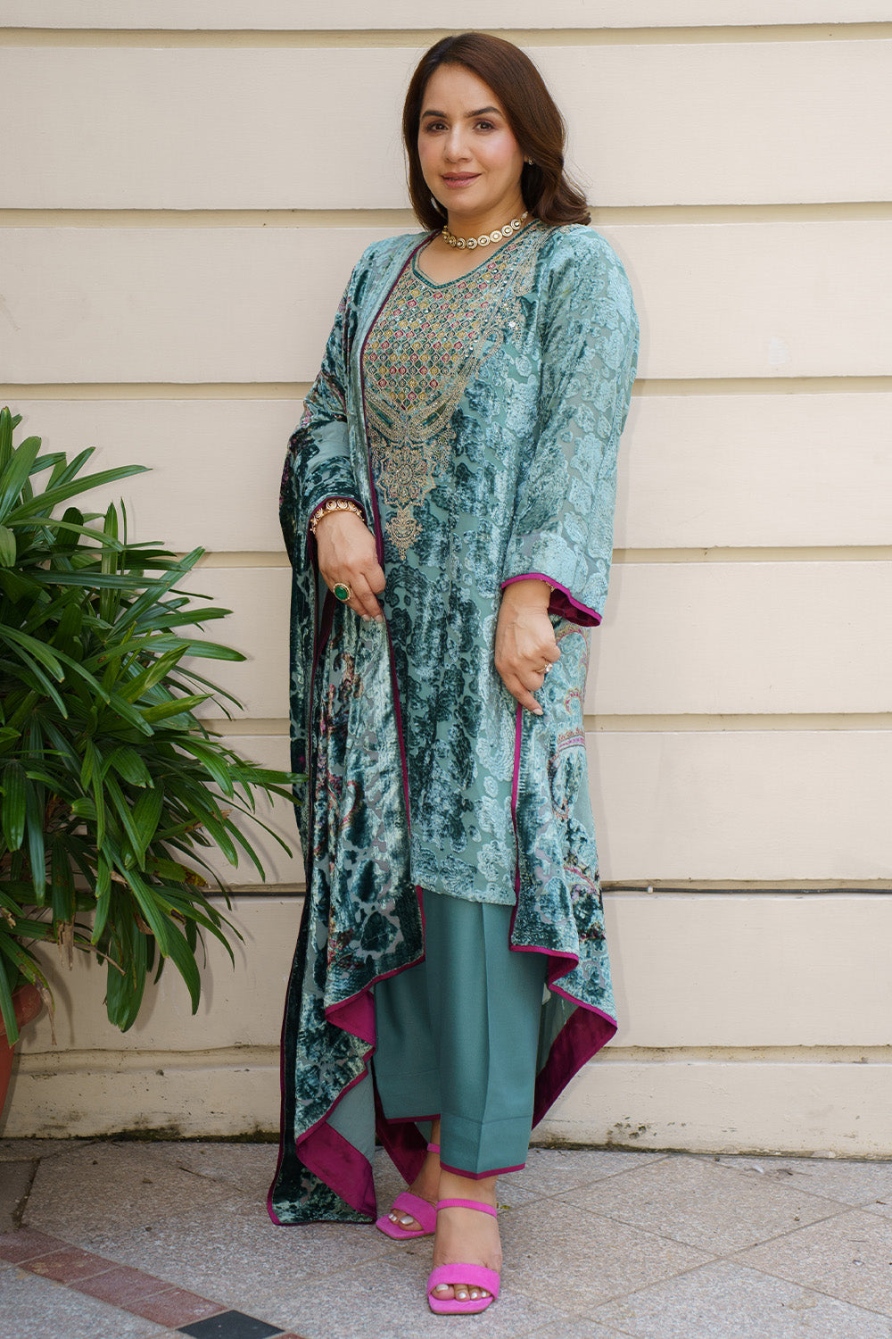 BRASSO VELVET WINTER SET