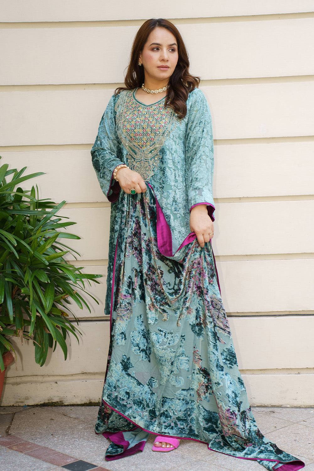 BRASSO VELVET WINTER SET