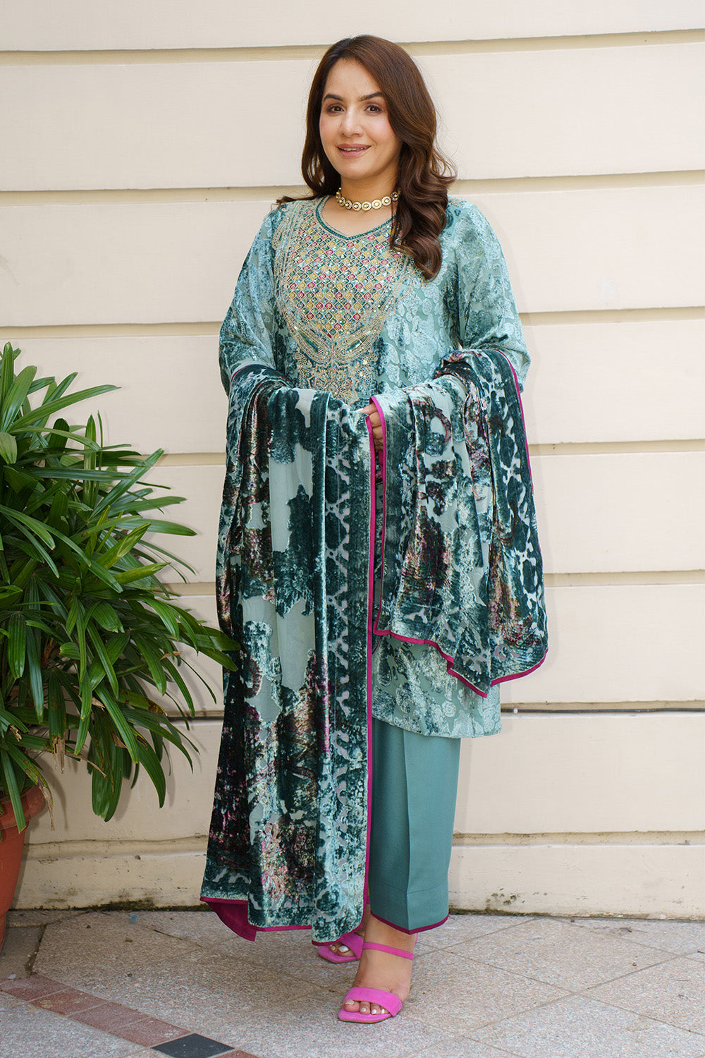 BRASSO VELVET WINTER SET