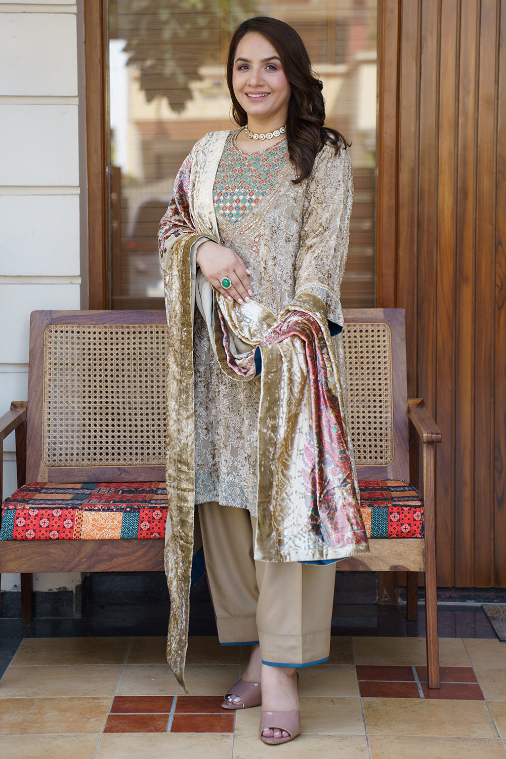 BRASSO VELVET WINTER SET