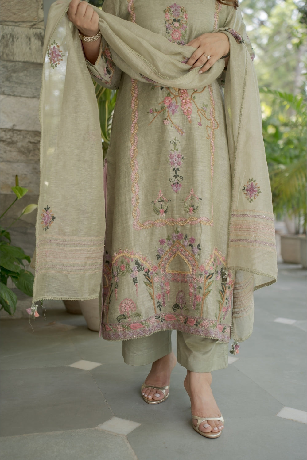 Sage Blossom Set