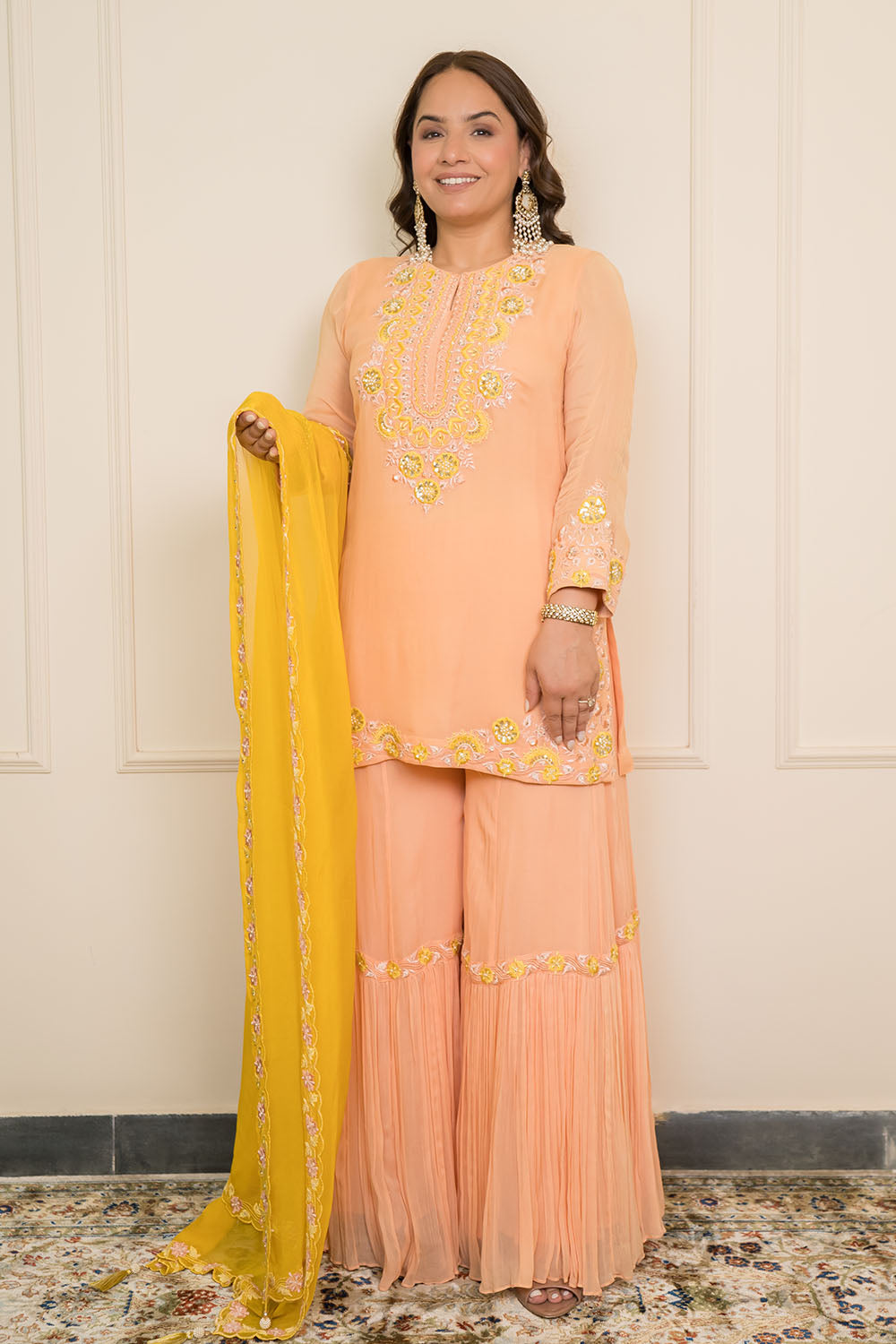 Chiffon Garara Set