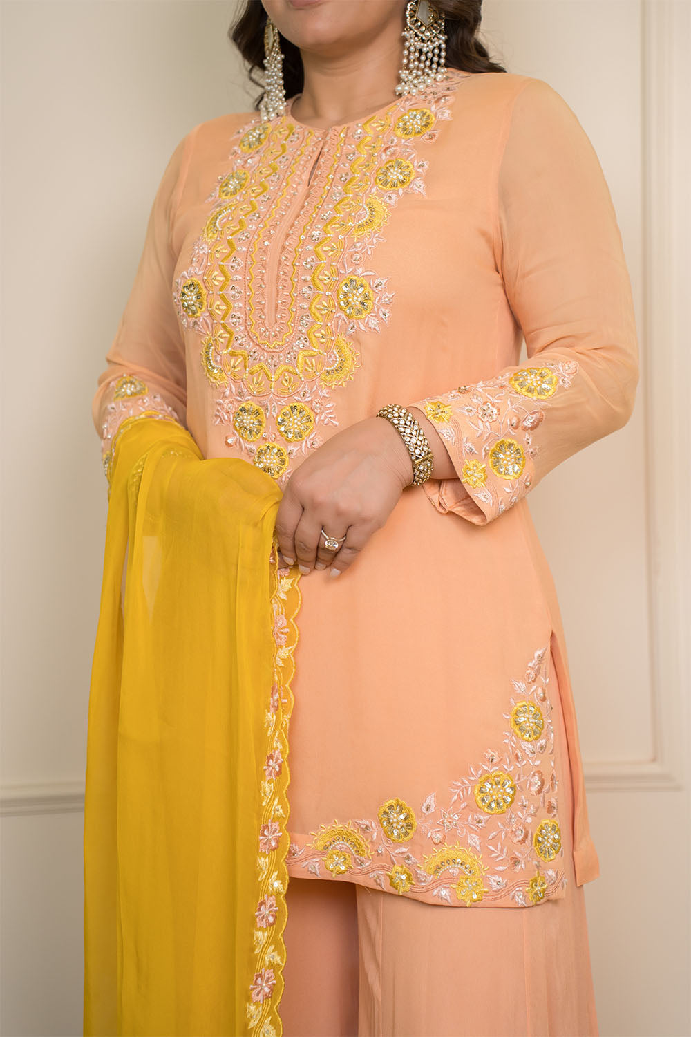Chiffon Garara Set