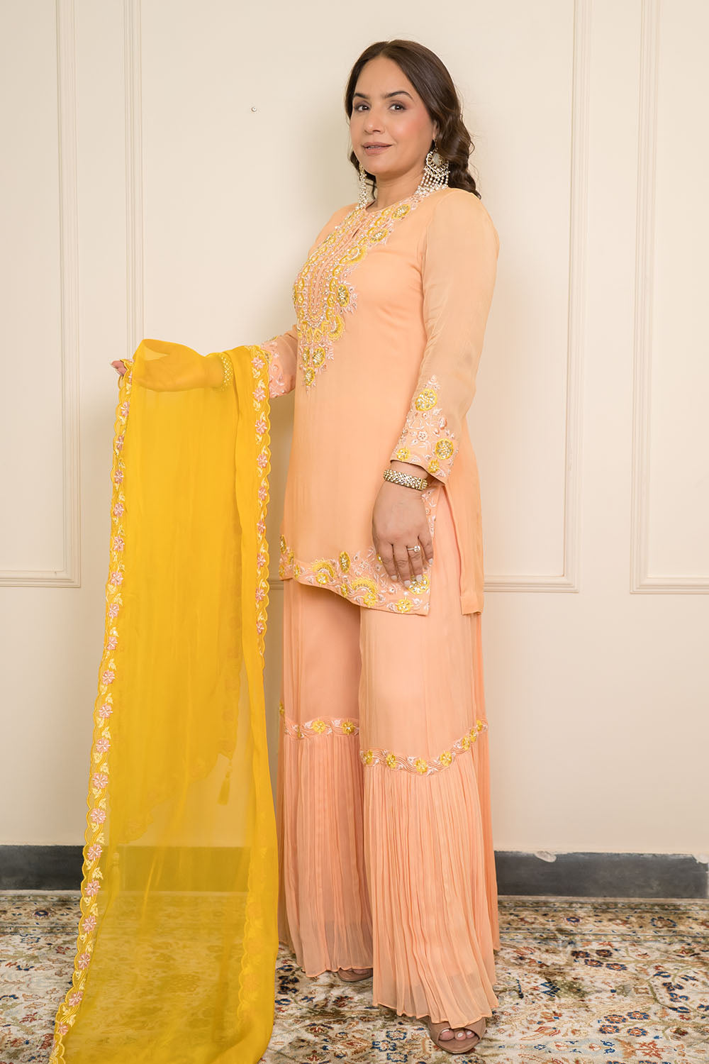 Chiffon Garara Set