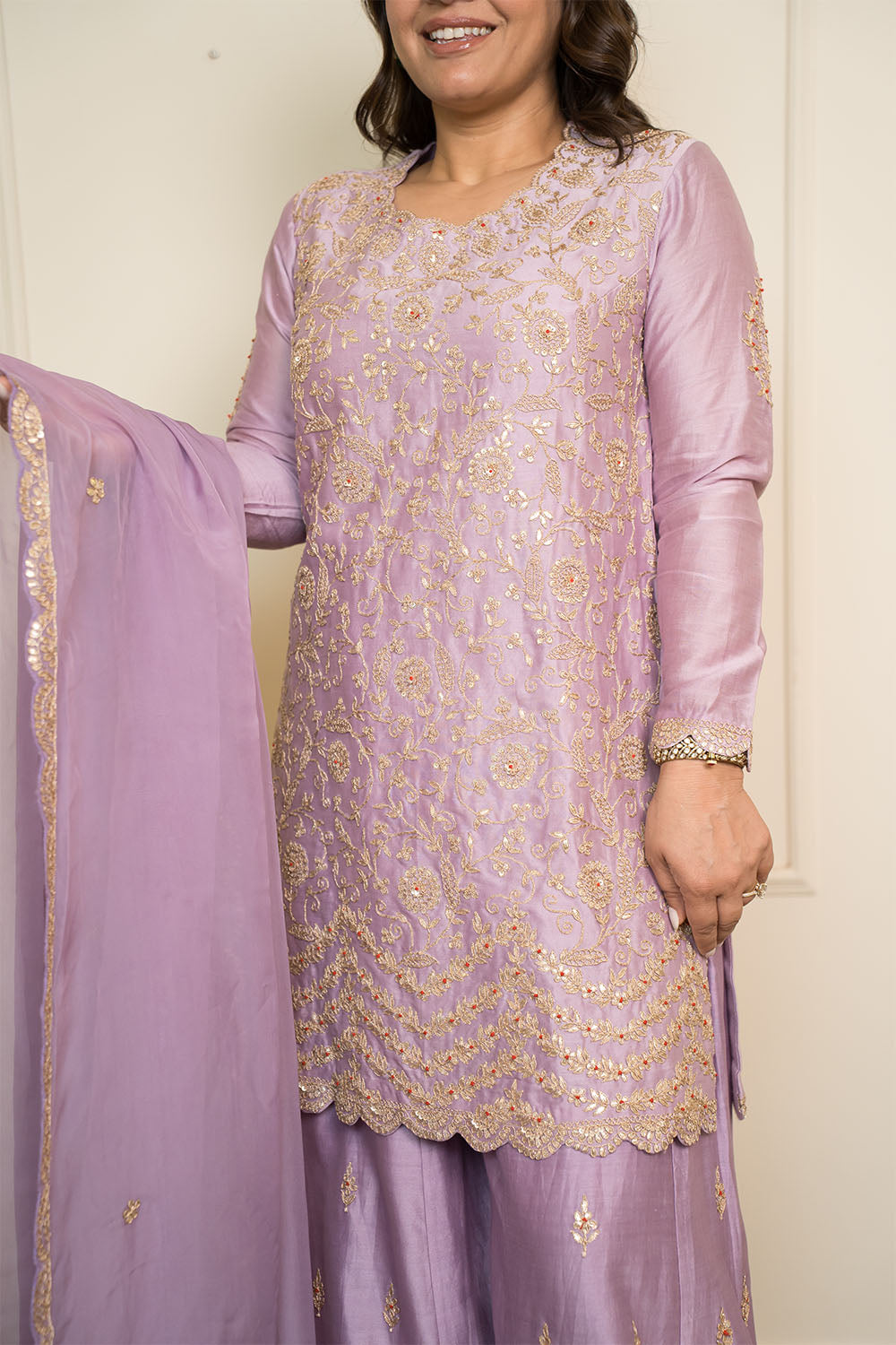 Gotta Patti Lavender Set