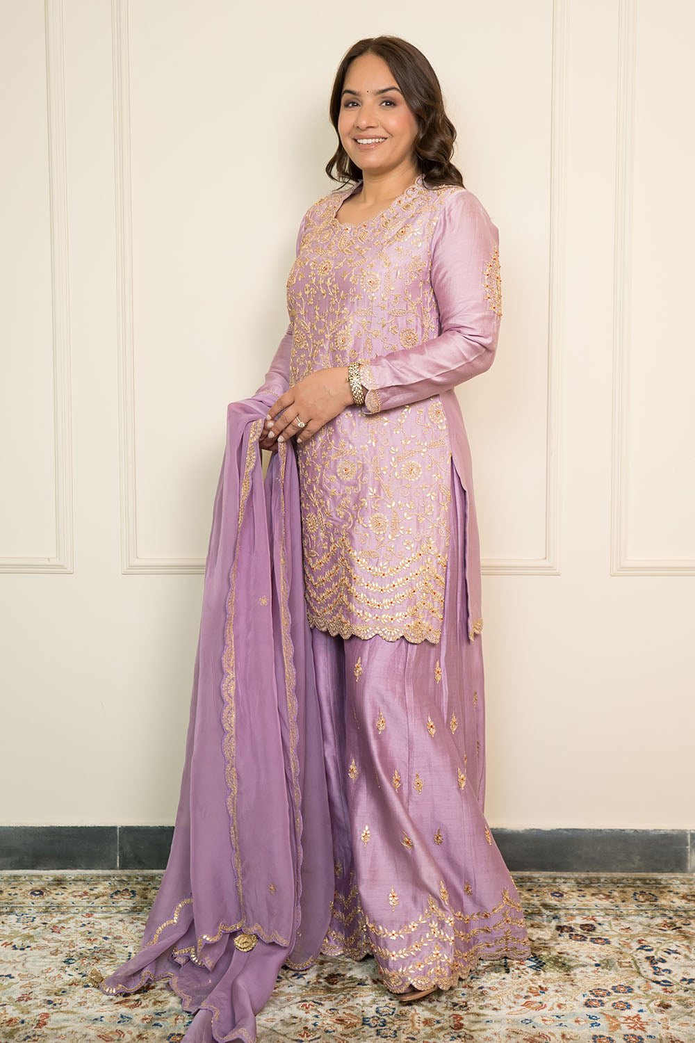 Gotta Patti Lavender Set