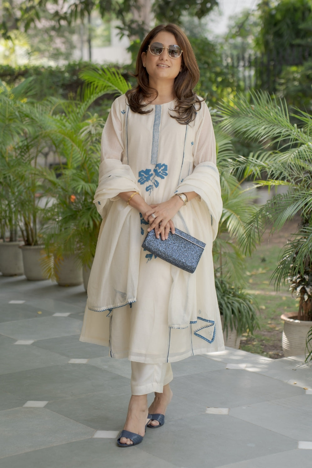 Ivory Azure Set