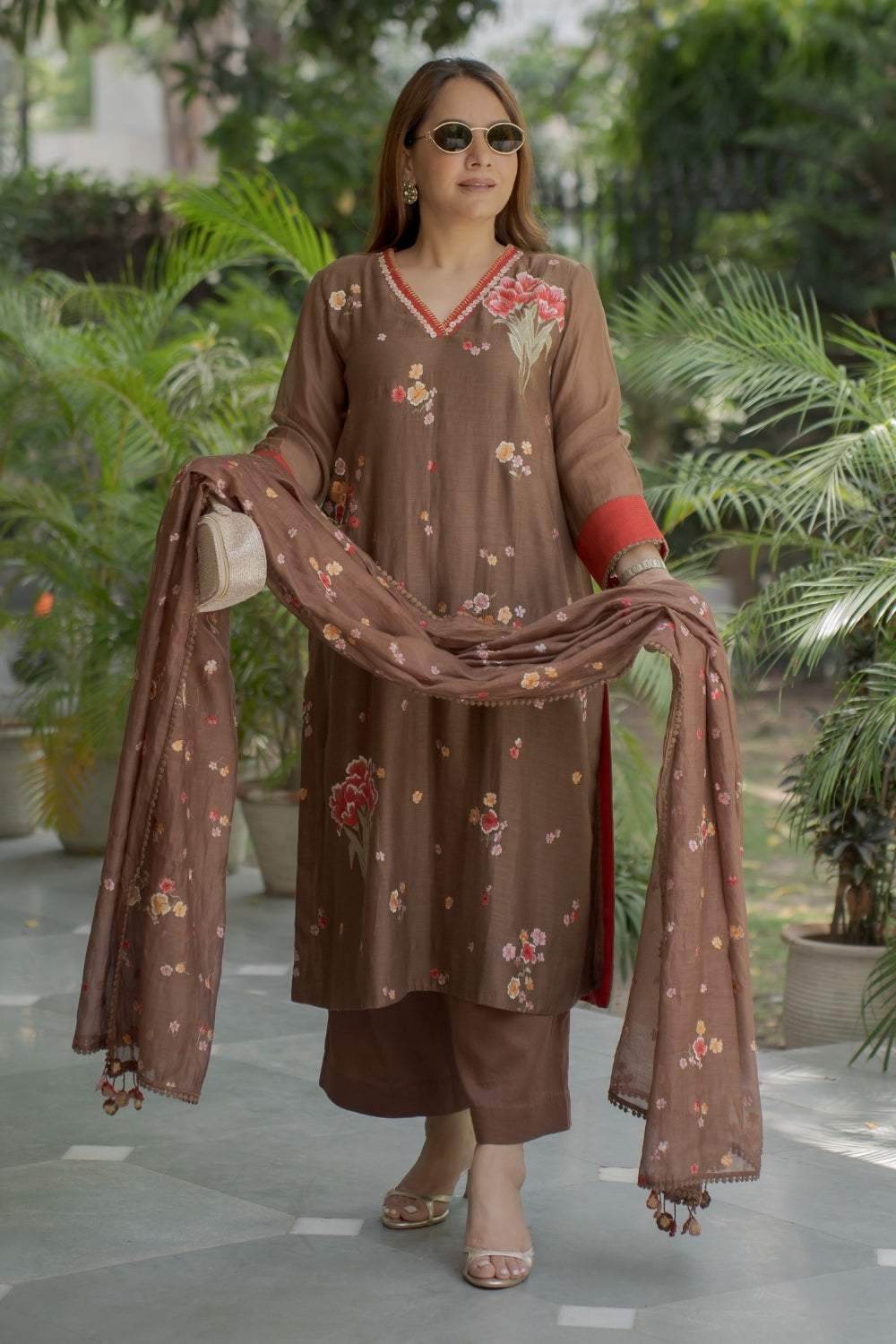 Mocha Wildflower Set