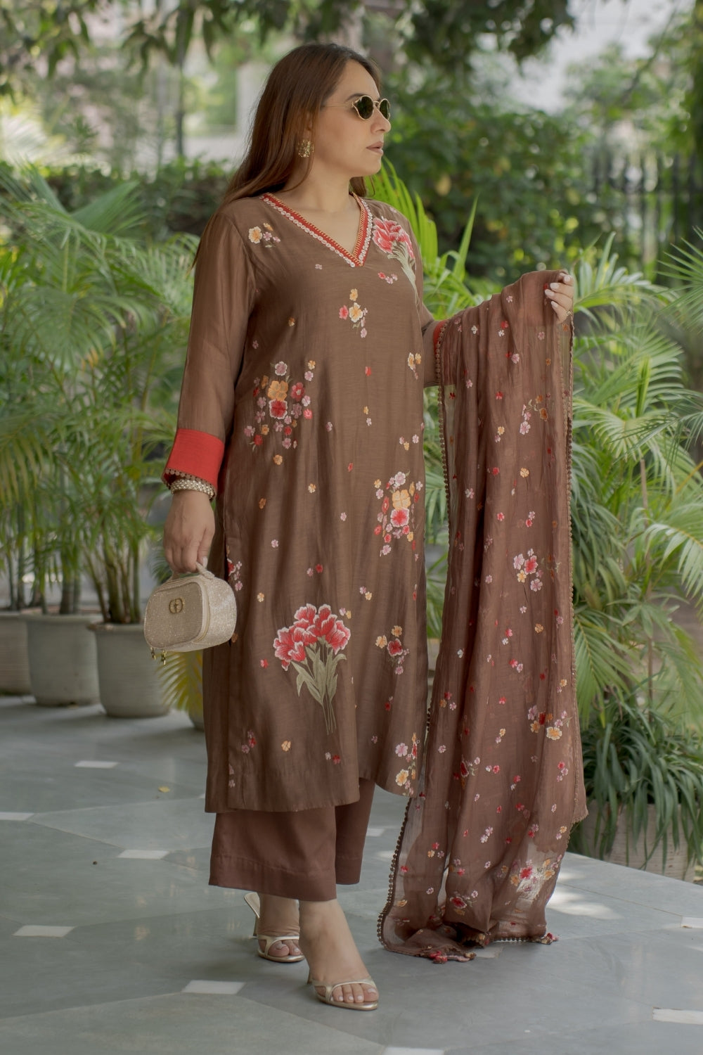 Mocha Wildflower Set