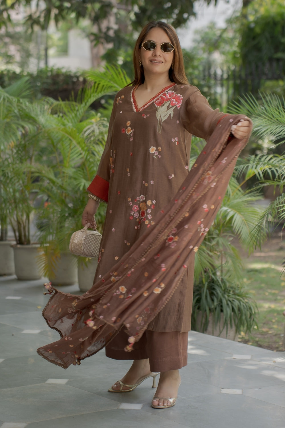 Mocha Wildflower Set