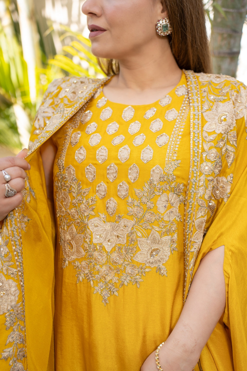 Kesar Zaria Sharara Set